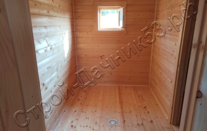 3 Брусовая баня  Б-30, 6х8м, 42 М², Калужская область, г. Жуков (2)